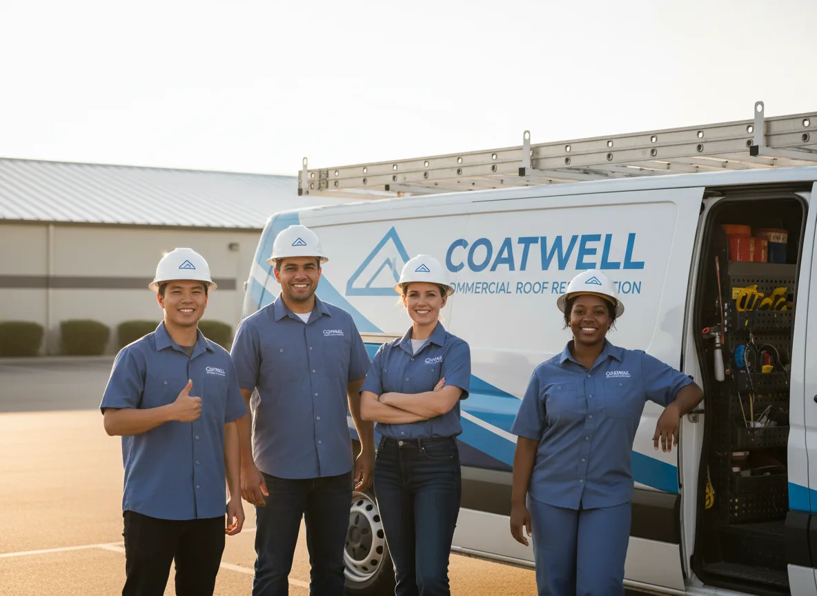 Commercial roof coating company in Bowman, GA